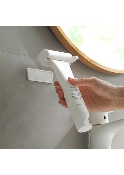 Diş Fırçası Tutucu Banyo Aksesuarları Duvar Diş Macunu Sıkacağı Manyetik Tembel Sıkma Diş Macunu Klipsi 2 Adet (Yurt Dışından) fırsatları