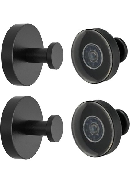 4 Adet Duş Duvarı Için Vantuzlu Kancalar Matkapsız Kanca Mutfak Cam Kapı Pencere Siyah Için Çıkarılabilir Yeniden Kullanılabilir Havlu Kancaları (Yurt Dışından) modelleri