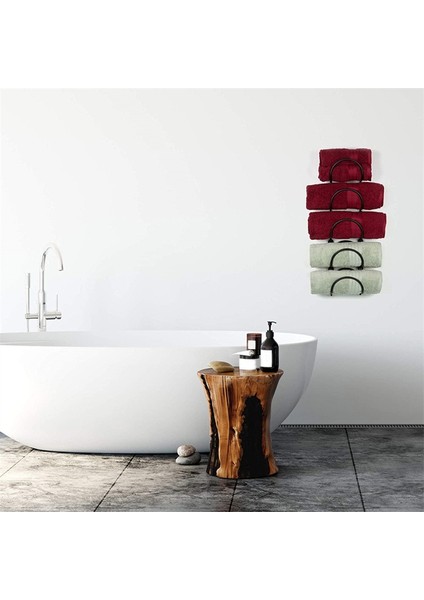 Banyo Havlu Askısı Duvara Monte Şarap Rafı Çok Katmanlı Havlu Askısı ile Çok Işlevli Depolama Rafı (Yurt Dışından) indirimleri