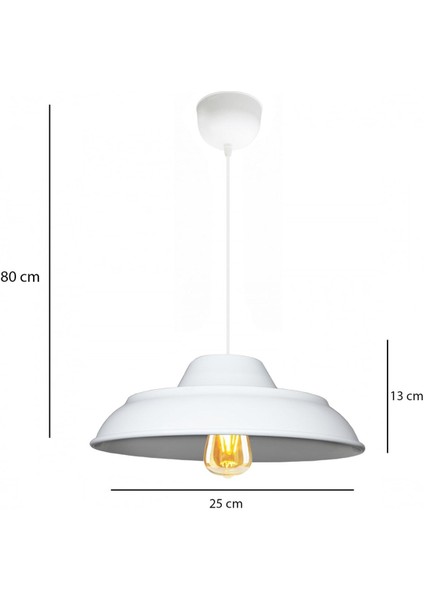 Şık Beyaz Sarkıt Aydınlatma, Modern ve Şık Tasarım, Ev ve Iş Yerleri Için Ideal indirimleri