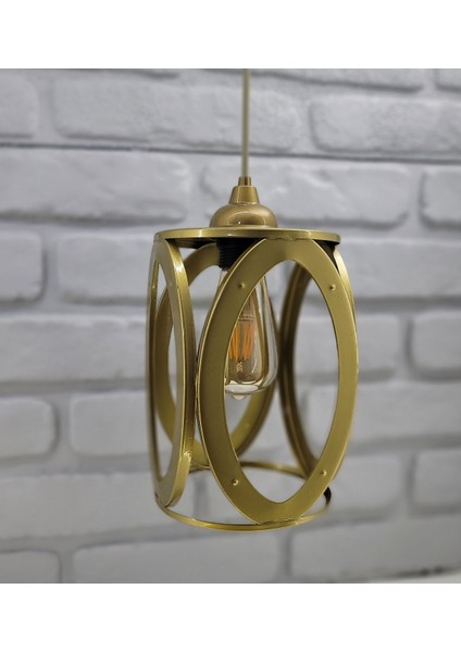 Endüstriyel Eskitme Metal Oval Sarkıt, Salon, Mutfak ve Hol Kullanımı Için Şık Aydınlatma fırsatları