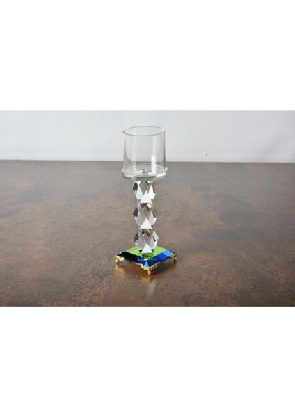 Parlak Kristal Magnetik Şamdan, Zarif ve Şık Dekoratif Aksesuar