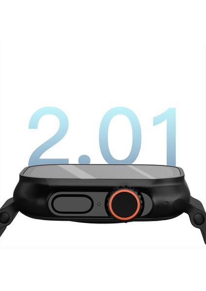 LW-238 Ultra3 Saturn Serisi Ios ve Android Uyumlu Akıllı Saat Siyah fırsatları