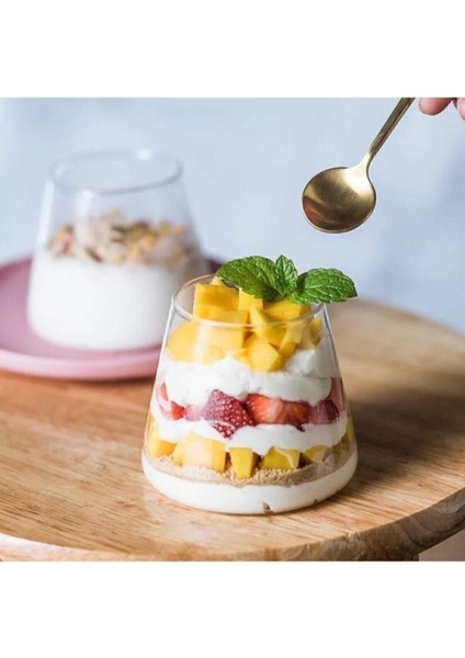 Isıya Dayanıklı Borosilikat Koni Sunum ve Meşrubat Bardağı 300 ml Beyaz fiyatları