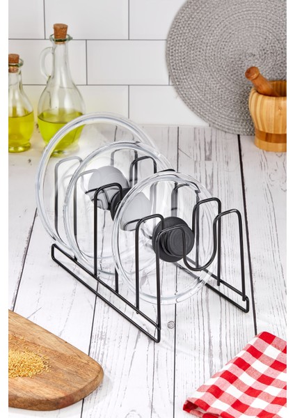 Siyah Tava ve Kapak Düzenleyici VG-303S, Mutfağınıza Düzen Katın fiyatları