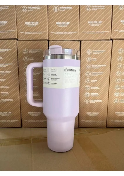 Yeni Top Saman Kapağı Paslanmaz Çelik 30 OZ/40OZ Vakum Yalıtımlı Araç Kupa Çift Duvar Termal Buzlu Seyahat Kupası Kahve Kupa Kapasite: 40 Oz/renk: 1 (Yurt Dışından)