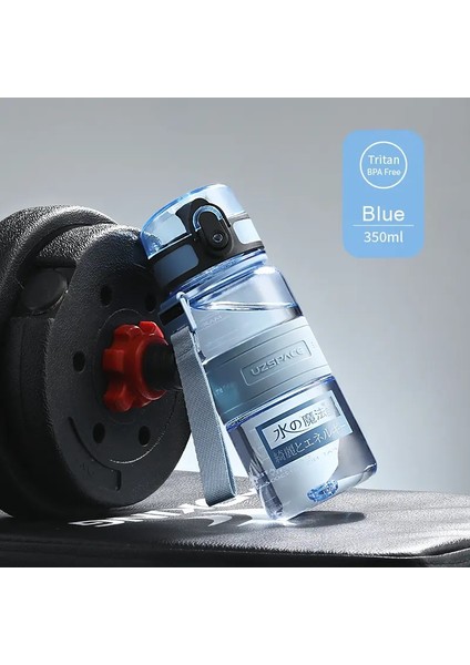 Uzspace Spor Su Şişeleri 350ML 500ML Çocuk Çift Açık Hava Seyahat Içecek Sweet Swable Taşınabilir Taşınabilir Tritan Plastik Şişe Bpa Kapasite: 350-1000ML/RENK: 350ML Pembe (Yurt Dışından)