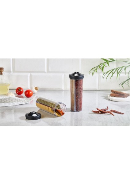 Üç Bölmeli Baharatlık, Hızlı ve Pratik Kullanım, Tek Hareketle Lezzetleri Korur indirimleri