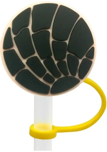 1pcs Meksika Atıştırmalıkları Içme Dakları Için Saman Kapak Kapak Aksesuarları, 8mm Silikon Saman Topper, Yıkanabilir Toz Geçirmez Saman Kapağı Kapağı Renk: Hyb 1736-06 (Yurt Dışından)