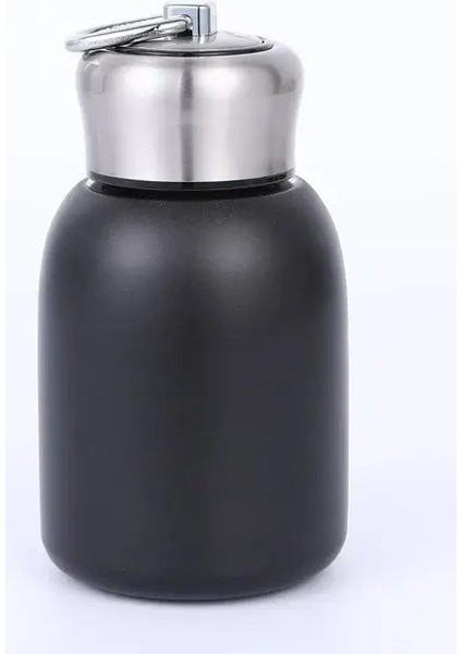 Mini Taşınabilir 300ML Moda Termos Şişesi Küçük Kapasite Basit Potbelly Termos Cupcapacity: 201-300ML/RENK: Gül Altın (Yurt Dışından)