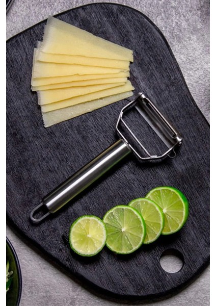 Geniş Kapasiteli Çelik Meyve Sebze Patates Soyucu, Gri Renk modelleri