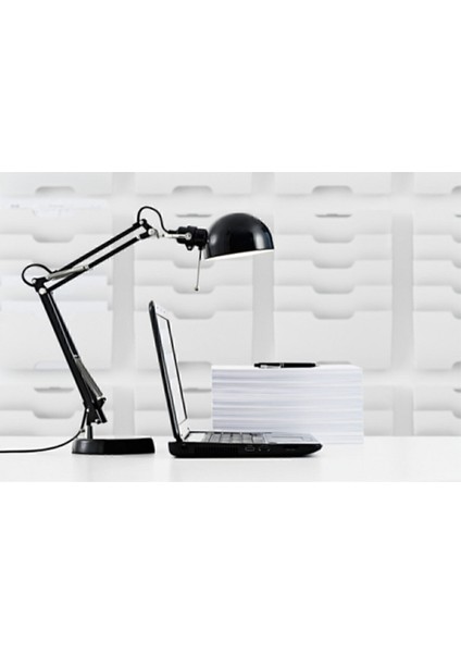 Şık Gümüş Masa Lambası, Gece Okuma ve Çalışma Için Ideal, Ayaklı Tasarım fırsatları