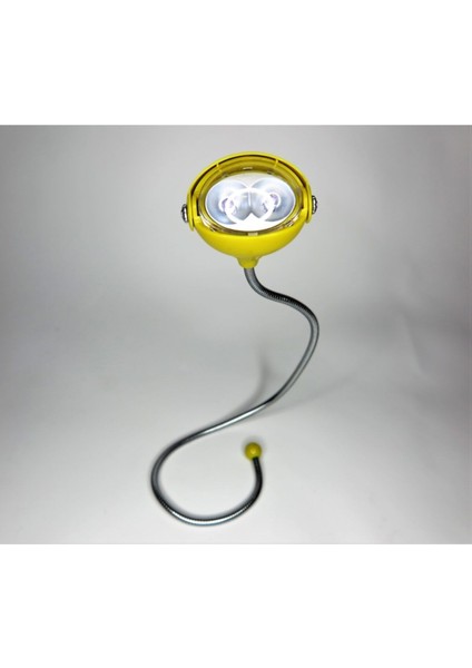 Sarı Spiral Ledli Okuma Lambası, Modern ve Enerji Tasarruflu Tasarım modelleri