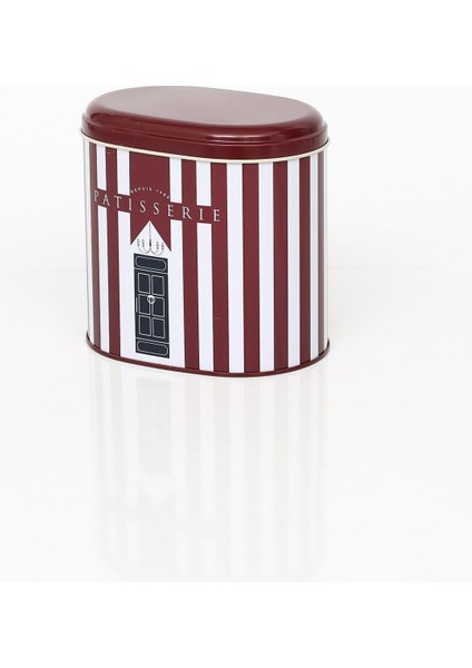 Renkli Desenli Oval Metal Saklama Kabı 11X15 Cm, Şık ve Kullanışlı Mutfak Gereci modelleri