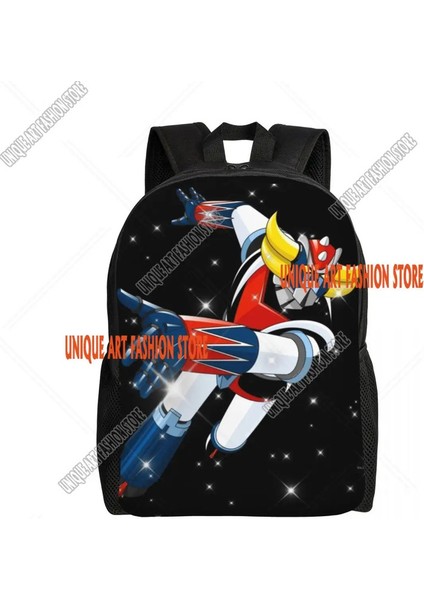 Özel Grendizer Ufo Robot Sırt Çantaları Kadın Erkekler Üniversite Okulu Goldorak Goldorrake Anime Çantaları Için Temel Kitap Çantası Renk: 3/boyut: Sırt Çantası (Yurt Dışından)
