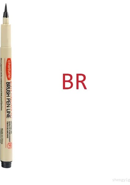 Sanat Manga Pen Pigment Astarı Mikron Kalem Markeri Set Kanca Hattı Iğne Kalemi Taslak Yumuşak Fırça Kırtasiye Sanat Malzemeleri (Yurt Dışından)