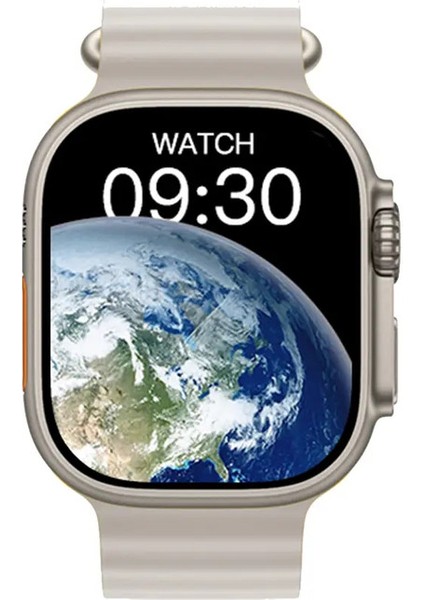T800 Ultra Akıllı Saat Erkekleri 49MM Serisi 8 Amoled Ekran Nfc Pusula Su Geçirmez Apple Watch Iwo Ultra 9 Smartwatchcolor: Gümüş (Yurt Dışından)