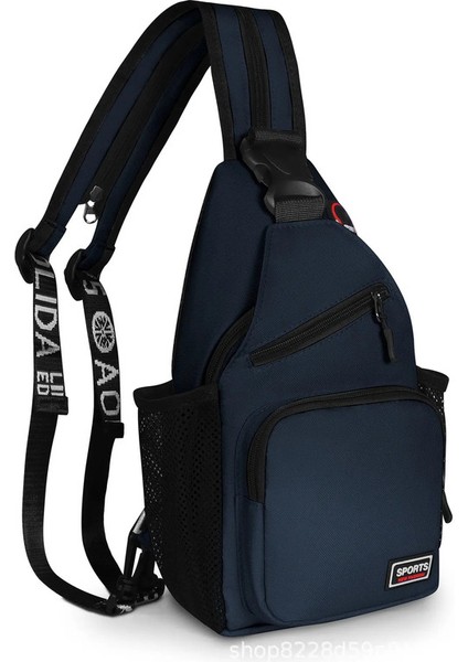 Geestock Dönüştürülebilir Sırt Çantası 2 In1 Küçük Askı Sırt Çantası Kadınlar Crossbody Günlük Torba Su Geçirmez Göğüs Çantası Seyahat Yürüyüş Rengi: Koyu Mavi (Yurt Dışından)