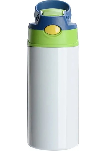 20OZ Isı Süblimasyonu Boş Paslanmaz Çelik Içme Suyu Şişesi Spor Açık Termos Şişesi Içecek Şişe Çocuklar Için Çocuk (Yurt Dışından)
