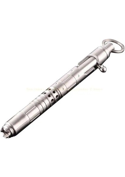 Titanyum Alaşım Jel Kalem Için Pratik Katı Retro Cıvata Eylemi Yazma Aracı Okulu Ofis Kırtasiye Tedarik: Titanyum Rengi Için (Yurt Dışından)