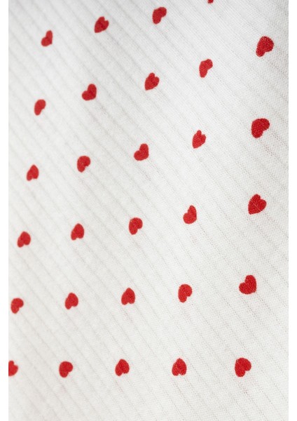 Kırmızı Kalpli Pamuklu Bebek Battaniyesi 80X90 Cm, Yumuşak ve Doğal Konfor Sağlar indirimleri