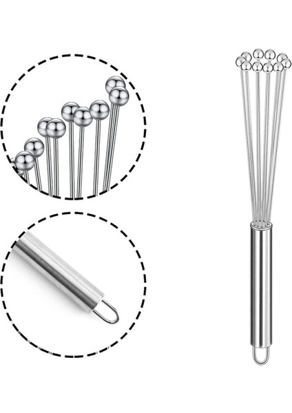 Ayarlanabilir Paslanmaz Çelik Top Uçlu Çırpıcı, Çok Yönlü ve Dayanıklı El Mikseri modelleri