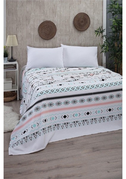 Beyaz Tek Kişilik Pike Yatak Örtüsü 170X230, Yumuşak ve Şık Tasarım