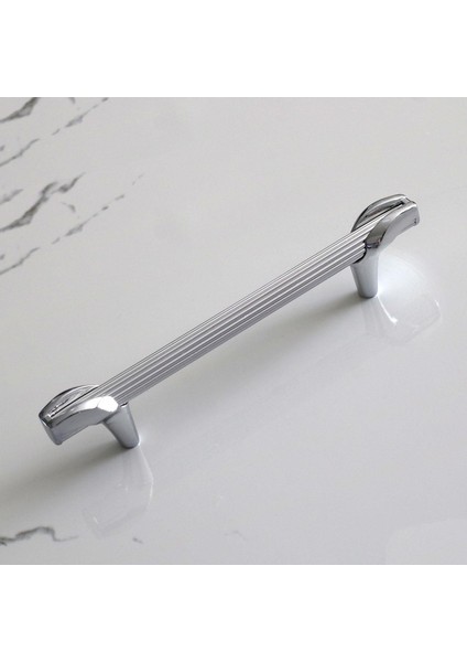 Mobilya Mutfak Dolabı Çekmece Kulpları Dolap Kapak Kulpu Kulbu Krom Renk 64 mm Metal Kulp fiyatları