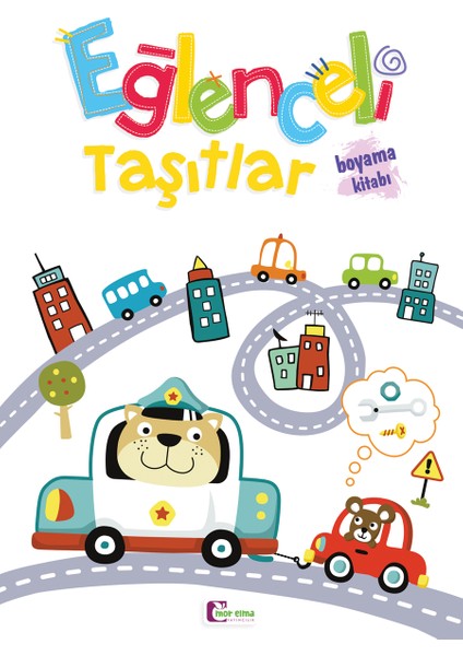 Eğlenceli Taşıtlar Boyama Kitabı - Zarife Üspolat