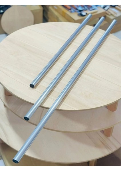 Alüminyum Oklava 100CM, Hamur ve Yufka Açma, Pratik ve Paslanmaz, 1 Adet fiyatları