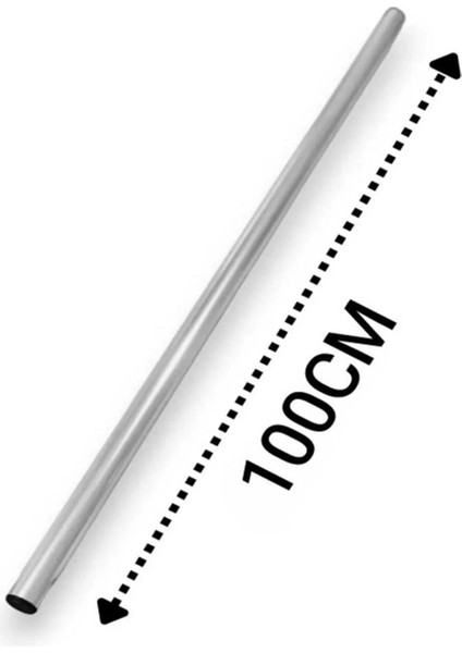 Alüminyum Oklava 100CM, Hamur ve Yufka Açma, Pratik ve Paslanmaz, 1 Adet modelleri