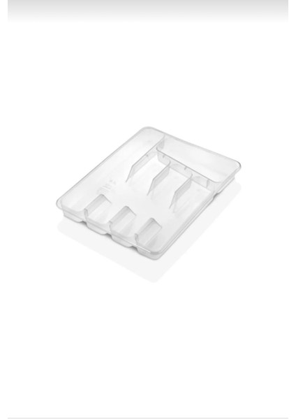 Turuncu Çekmece Içi Şeffaf Kaşıklık Küçük Boy, Düzenli Saklama Çözümü fiyatları