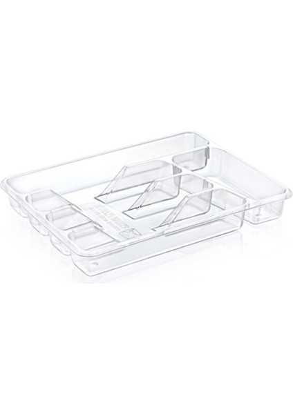 Turuncu Çekmece Içi Şeffaf Kaşıklık Küçük Boy, Düzenli Saklama Çözümü modelleri