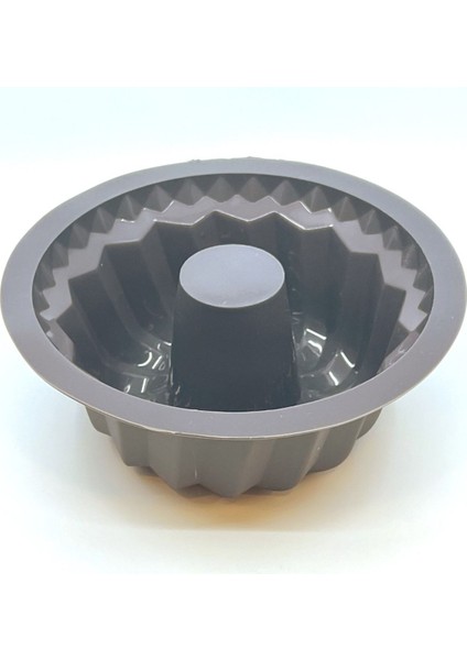 Oval Silikon Kek Kalıbı, Antrasit Renk, Dayanıklı ve Kullanışlı Mutfak Gereci modelleri