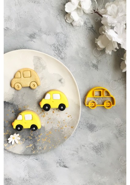 Sarı Araba Şekillendirici ve Kalıp Seti, Yaratıcı ve Eğlenceli Hobi Malzemesi fiyatları