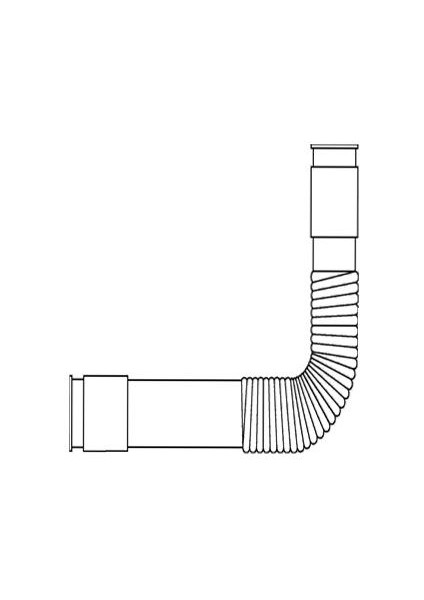 Yk-R-A 1298 - Hava Filtre Hortumu Clio 1.5 50CM Ø55