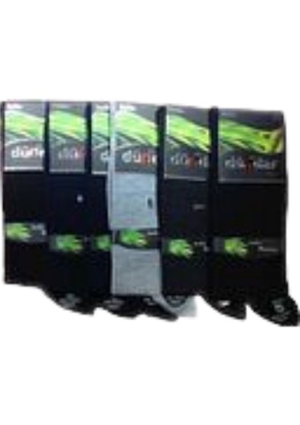 Erkek Bambu 6 Lı Koku Yapmayan Soket Çorap 5602-6