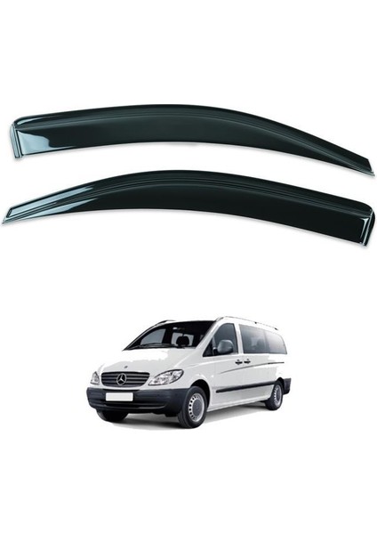 Mercedes Vito Ferrous Cam Rüzgarlığı 2 Parça 2003 ve Üstü