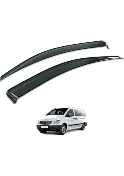 Mercedes Vito Ferrous Cam Rüzgarlığı 2 Parça 2003 ve Üstü modelleri