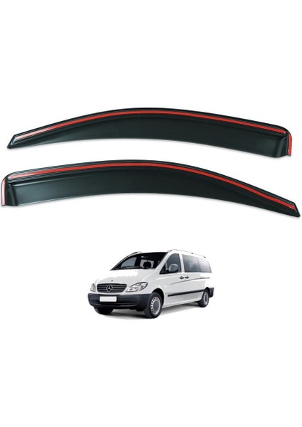 Mercedes Vito Ferrous Cam Rüzgarlığı 2 Parça 2003 ve Üstü fırsatları