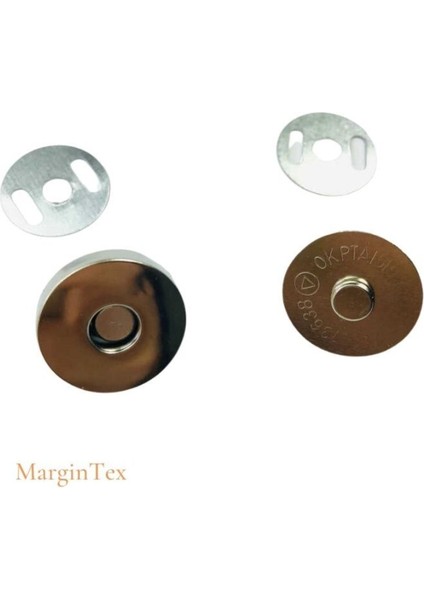 Çanta Mıknatısı Nikel 10 Adet