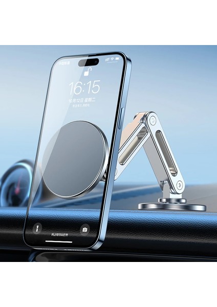 Ally LF-256 Alüminyum Araç Içi Torpido Üstü Manyetik Telefon TUTUCU-(1903) - MRS1353-6642