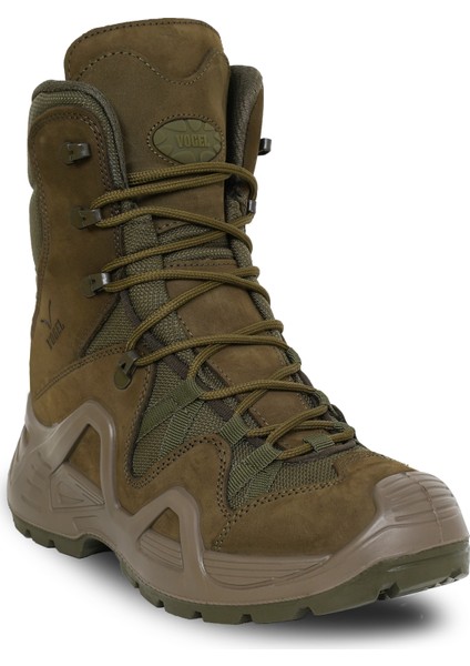 M1491 Fermuarlı Haki Renk Askeri Bot