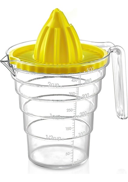500 ml Narenciye Sıkacağı, Ölçü Kabı ve Katı Meyve Sıkma Aracı modelleri