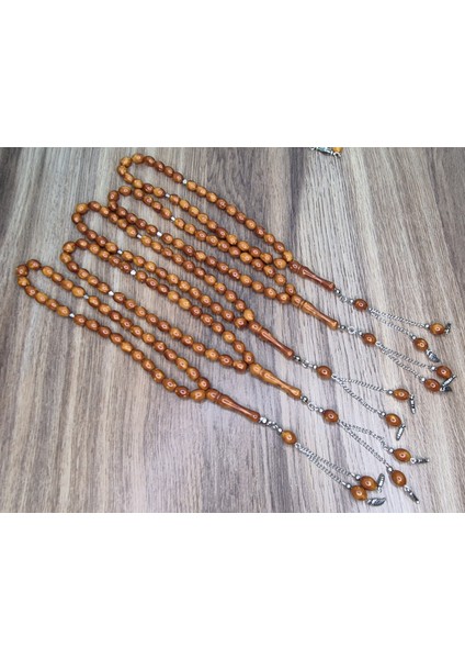 5 Adet Karışık Renkler Kaliteli Plastik Kuka Modeli 33'lu Erkek Tesbih indirimleri