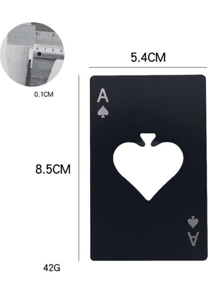 Paslanmaz Çelik Şişe Açacağı, Kart Tasarımı, Dayanıklı ve Şık Tasarım fırsatları