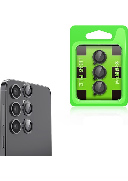 Galaxy S25 Şeffaf Mika Magsafe Kılıf + Antistatik Hayalet Ekran Koruyucu + Kamera Koruyucu Siyah fırsatları