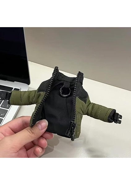 Mini Aşağı Ceket Anahtarlık Kolye (Yurt Dışından)