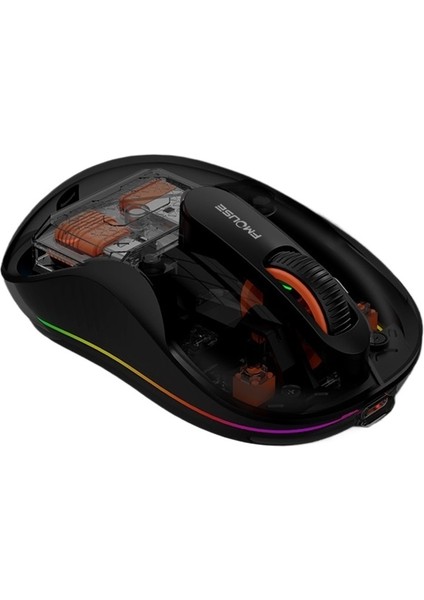 Üç Modlu Şeffaf Fare Ergonomik Şarjlı Sessiz Iş Ofis Faresi (Yurt Dışından) modelleri