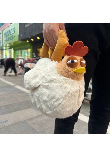 Guru Tavuk Peluş Tek Omuz Sırt Çantası (Yurt Dışından) fiyatları